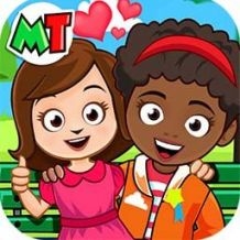 My Town : Best Friends' House games for kids